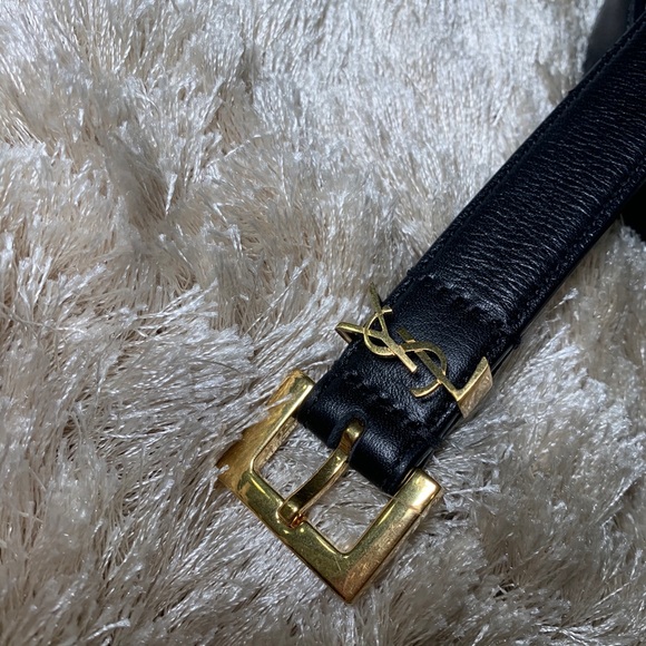 ysl thin belt